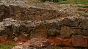 Iberian archaeological site of Ullastret. The capital of the Empordà of the indigets