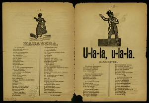 U-la-la, u-la-la : Cansonettes ; La Canción de la Zarabanda ; Habanera