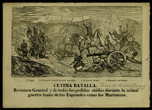 Ultima Batalla : Resumen general y de todas las pedidas abidas durante la actual guerra tanto de los Españoles como los Marruecos.