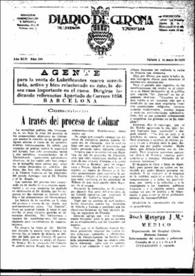 Diario de Gerona de avisos y noticias Núm. 104