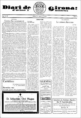 Diari de Girona d'avisos i notícies Núm. 5
