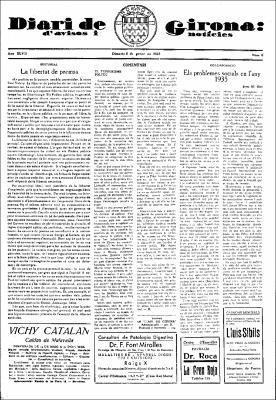 Diari de Girona d'avisos i notícies Núm. 6