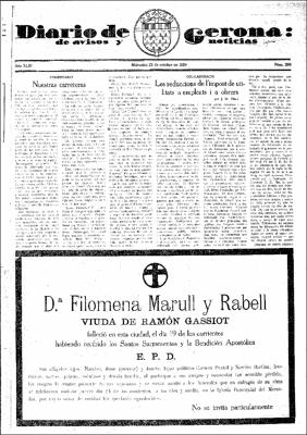 Diario de Gerona de avisos y noticias Núm. 296