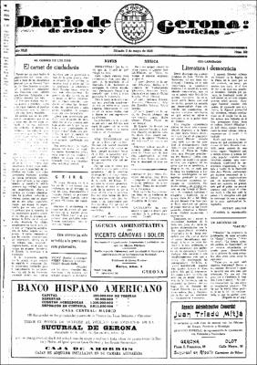 Diario de Gerona de avisos y noticias Núm. 101