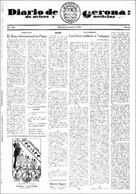 Diario de Gerona de avisos y noticias Núm. 11