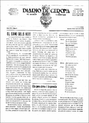 Diario de Gerona de avisos y noticias Núm. 4