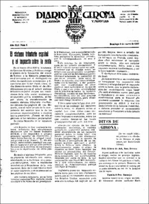 Diario de Gerona de avisos y noticias Núm. 6