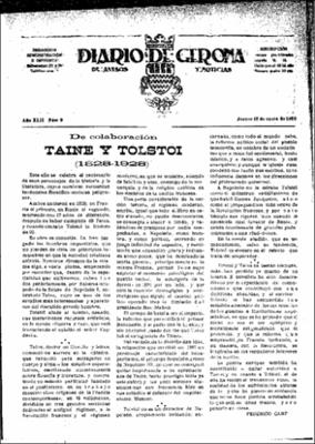 Diario de Gerona de avisos y noticias Núm. 9
