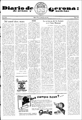 Diario de Gerona de avisos y noticias Núm. 297