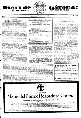 Diari de Girona d'avisos i notícies Núm. 259