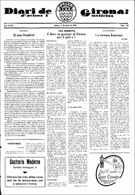 Diari de Girona d'avisos i notícies Núm. 104