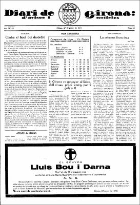 Diari de Girona d'avisos i notícies Núm. 21