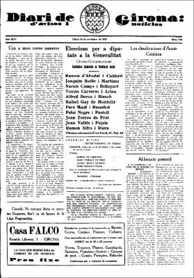Diari de Girona d'avisos i notícies Núm. 250