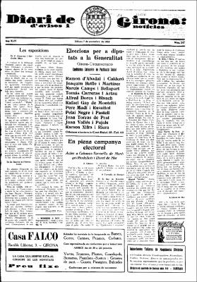 Diari de Girona d'avisos i notícies Núm. 247