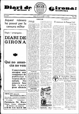 Diari de Girona d'avisos i notícies Núm. 265
