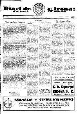 Diari de Girona d'avisos i notícies Núm. 243