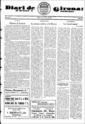 Diari de Girona d'avisos i notícies Núm. 107