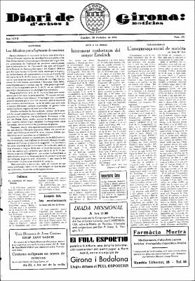 Diari de Girona d'avisos i notícies Núm. 231