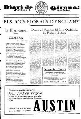 Diari de Girona d'avisos i notícies Núm. 241