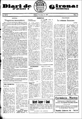 Diari de Girona d'avisos i notícies Núm. 113