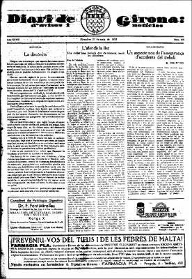 Diari de Girona d'avisos i notícies Núm. 116