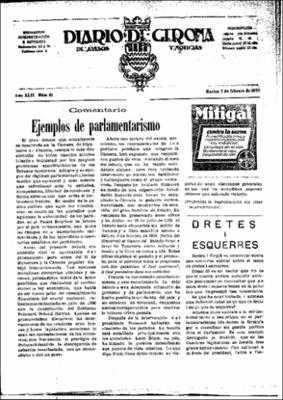 Diario de Gerona de avisos y noticias Núm. 31