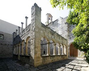 Convent de Sant Salvador (Horta de Sant Joan, Terra Alta)[Claustre]