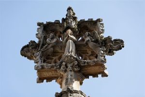 Creu del Pati (Tàrrega, Urgell) [Detall]