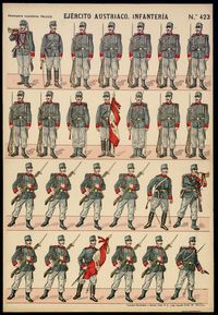 Ejército austriaco. Infantería