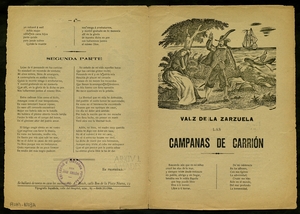 Valz de la zarzuela las Campanas de Carrión / La paquita : americana / El desterrado