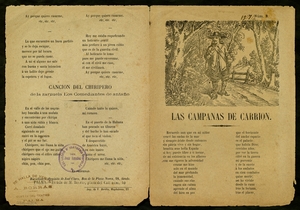 Las campanas de carrion ; El hombre es debil ; Cancion del Chiripero : de la zarzuela Los Comediantes de antaño