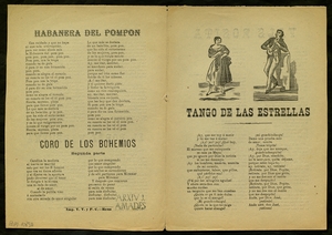 Tango de las estrellas ; Vals rosita ; El pobre Valbuena ; Habanera del pompon ; Coro de los bohemios : segunda parte