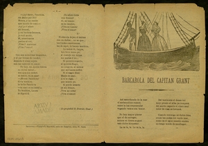 Barcarola del capitan Grant ; De la terra al sol : americana