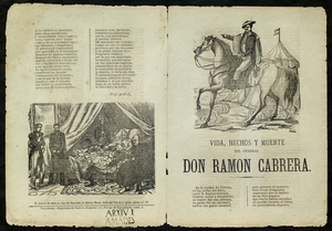Vida, hechos y muerte del general Don Ramon Cabrera