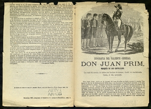 Biografia del valiente General Don Juan Prim : Marqués de los Castillejos