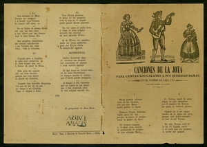 Canciones de la jota : Para cantar los galanes a sus queridas damas, con el nombre de cada una