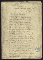 La Poesia [Manuscrit] : cant dedicat a les ninas de Gerona
