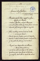 Lo Somni de Napoleon [Manuscrit]