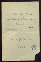 Cansó d'en Pere III Rey d'Aragó y Compte de Barcelona [Manuscrit]