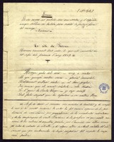 Lo Siti de Girona [Manuscrit] : romans novament tret sobre'l que esta inmortal ciutat sufri dels francesos l'any 1809