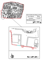 Intervenció de restauració del tram de muralla del carrer Museu núm. 16-18