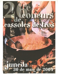 Cartell Cassoles de Tros 2004