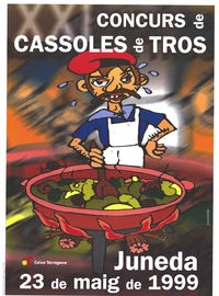 Cartell Cassoles de Tros 1999