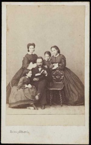 Alexandre Bacardí i Janer i la seva família.
