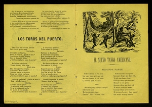 Las tres canciones : la castañera de Madrid, los toros del puerto y el nuevo tango americano ; Los toros del puerto ; El nuevo tango americano : segunda parte