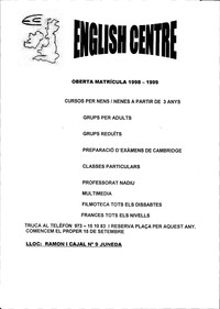 Cartell English Centre