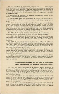 Fullet del Patronat Provincial de la Festa de l'arbre. Diputació de Barcelona 1952