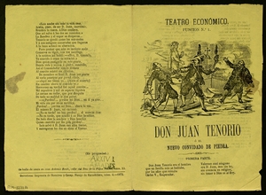 Teatro económico : funcion n.º 1 ; Don Juan Tenorio : ó el nuevo convidado de piedra