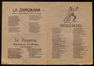 Rosendo ; La Dogaresa ; Diego = Montes : el bandolero ; Pobre Dolores ; La zamorana ; La Dogaresa : Escena de los Pajes : segunda parte