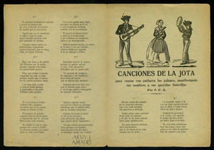 Canciones de la jota : para cantar con guitarra los galanes, manifestando sus nombres á sus queridas doncellas